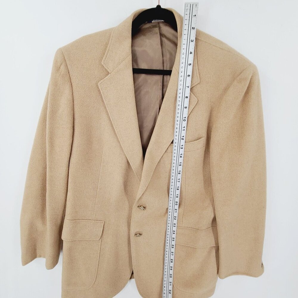 Cricketeer Goehring's Men's Button Up Coat Tan Size M - Picture 5 of 8